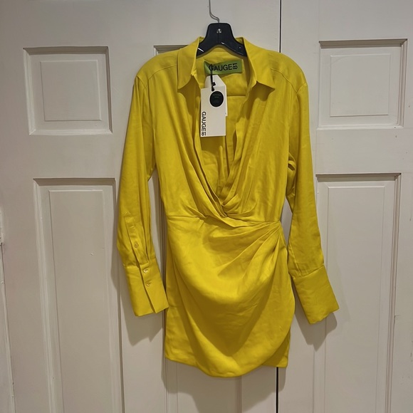 Gauge81 Naha Linen Blend Mini Shirt Dress - Picture 4 of 9